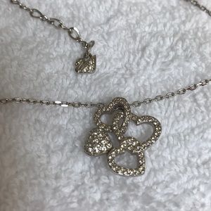 Swarovski Silver Heart Necklace